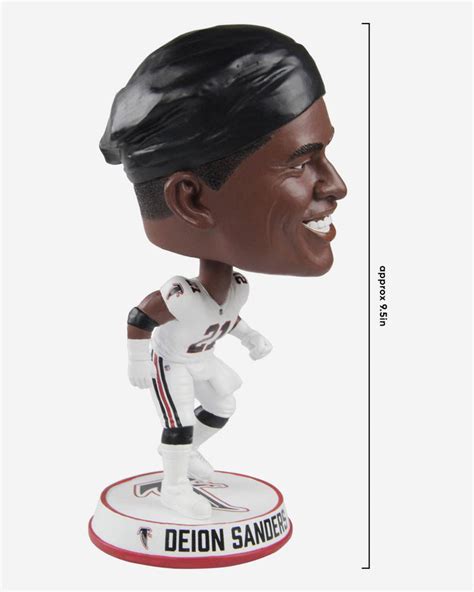 Deion Sanders Atlanta Falcons Variant Bighead Bobblehead Foco