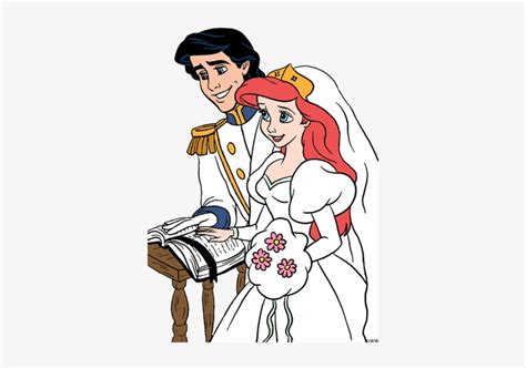 Ariel Eric Wedding Kiss Ariel And Eric Wedding Kiss Transparent Png | Images and Photos finder