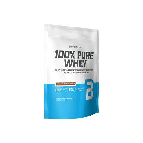 Biotech Usa 100 Pure Whey Protein Chocolate 1000 Gram Sifsaf