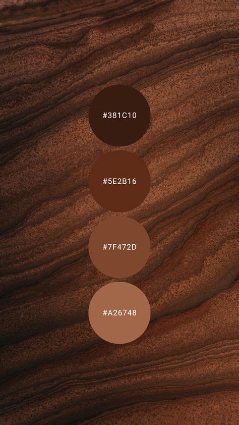 Chestnut Brown Color Palette