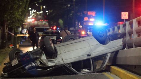 Se Mata Veloz Conductor Durante Volcadura Casi Frente A Finanzas El