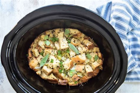 Crockpot Stuffing Culinary Hill