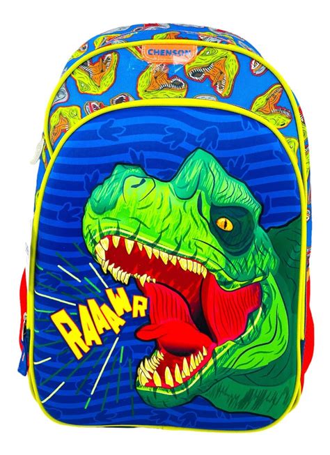 Mochila Escolar Grande Chenson Dinosaurio T Rex Co64045 Mebuscar México