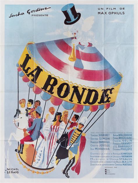 La Ronde Original R1990s French Grande Movie Poster Posteritati Movie