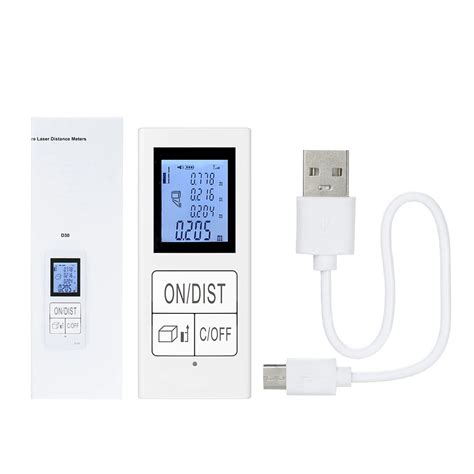 Цифровой лазерный измеритель расстояния, ручной мини-дальномер ...