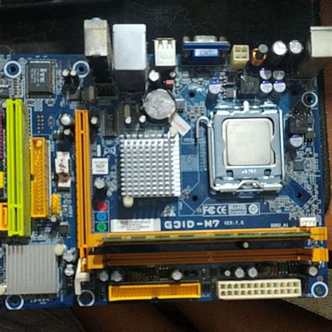 Jual Mainboard G Proc Intel Dual Core E Ddr Gb Hdd Ata