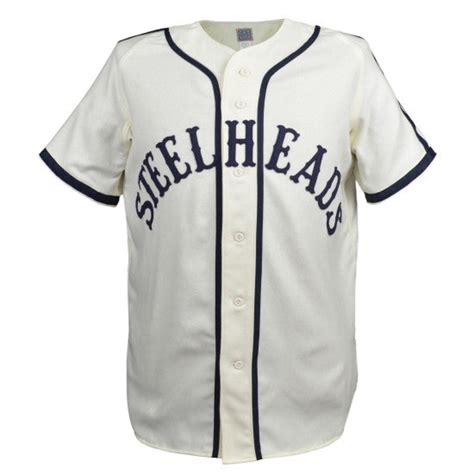 Seattle Steelheads 1946 Home Jersey – Ebbets Field Flannels