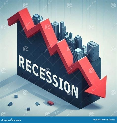 Stock Market Crash Red Graph Chart Trending Down Economy Falling