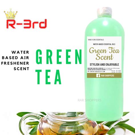 1 Liter Water Based Essential Oil With Green Tea Premium Scent Air