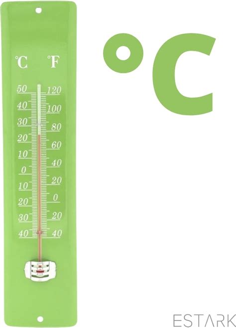 Estark Buitenthermometer Binnenthermometer Metalen Binnen Buiten