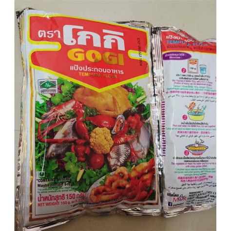 Gogi Tempura Flour 150g Thailand Shopee Malaysia