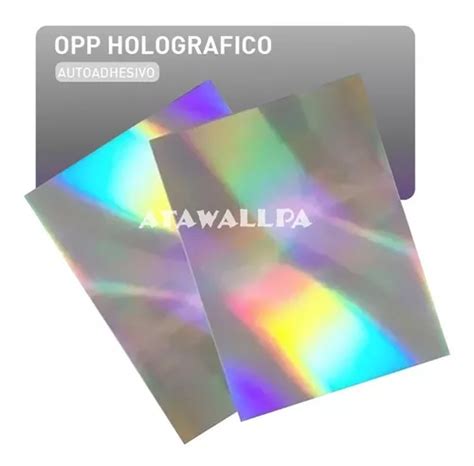 Opp Holográfico Autoadhesivo A4 25 Hjs