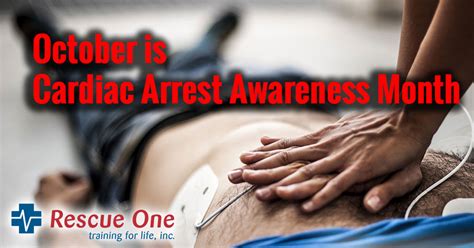 October Sudden Cardiac Arrest Awareness Month Rescue One Training