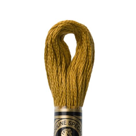 Dmc Very Dark Old Gold Strand Cotton Floss Maydel