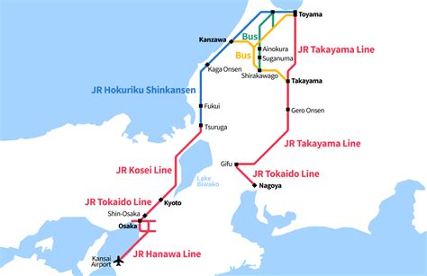 Takayama Hokuriku Area Tourist Pass Jrailpass