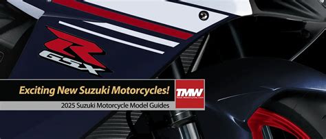 Exciting New 2025 Suzuki Motorcycles Arrive Total Motorcycle