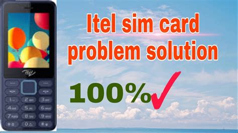 Itel All Insert SIM Card Problem Solutions China Mobile Insart Sim