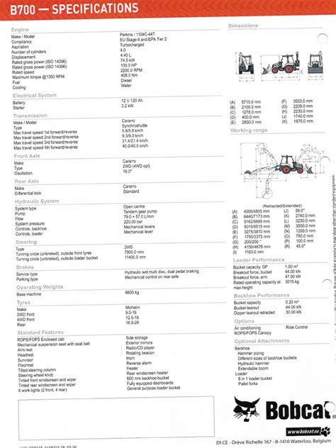 03 - Backhoe Loader Spec | PDF