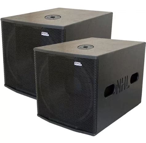 Caixa Som Subwoofer Ativo Passivo W Sw Pro Compact