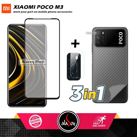 Jual Paket In Tempered Glass Layar Xaiomi Poco M Free