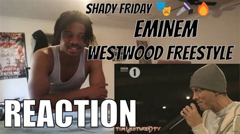 Shady Friday 🎭 🎤🔥 22 Eminem Biggest Ever Freestyle In The World Westwood Reaction Youtube