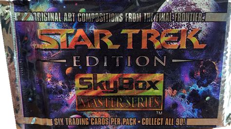 Skybox Star Trek Edition Master Series Card Pack