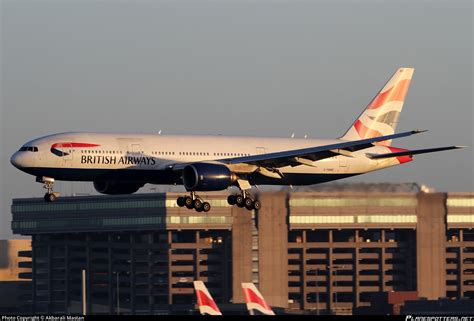 G Ymmd British Airways Boeing Er Photo By Akbarali Mastan Id