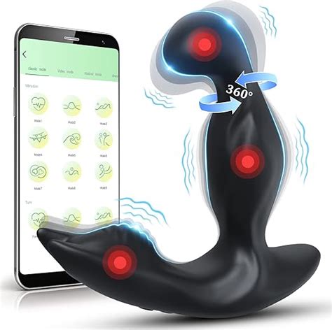 Amazon Rotating Vibrating Anal Vibrator Prostate Massager Male