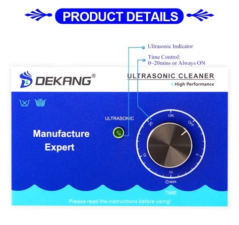 Dekang Dk 2200t Pcb Board Injector Engine Carbon Ultrasonic Cleaner