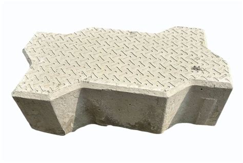 50mm Zig Zag Concrete Unipaver Block at Rs 14 piece जग जग टइल in