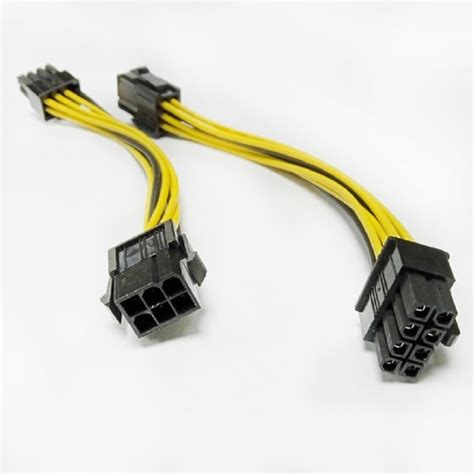 Купить Переходник 6pin to 8pin питание видеокарты в Донецке интернет ...