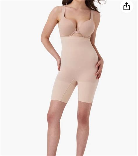 SPANX SEAMLESS HIGHER Power Shaper Short Size X Soft Nude Color PicClick UK