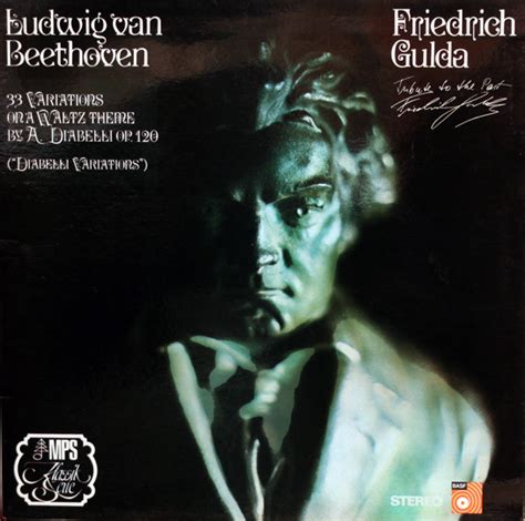 Ludwig Van Beethoven Friedrich Gulda Variations On A Waltz Theme