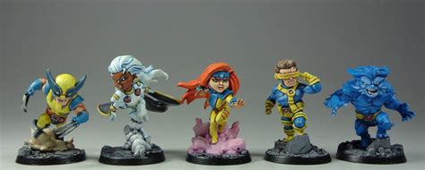 Marvel And X Men United Miniature Painting Service — Paintedfigs Miniature Painting Service