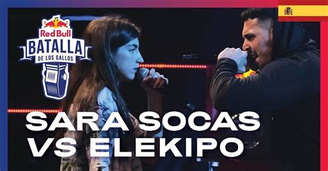 SARA SOCAS vs ELEKIPO Octavos Red Bull España 2020