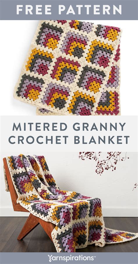 Granny Square Crochet Patterns Free Crochet Granny Square Blanket