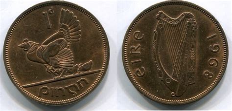 Irland 1 Penny 1968 Auerhahn Vz St MA Shops