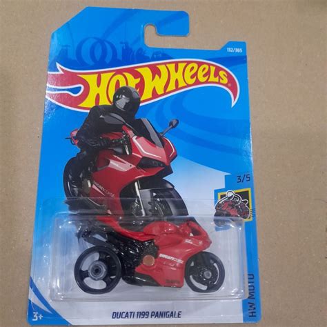 Hot Wheels Ducati 1199 Panigale HotWheels Motor Super Bike Shopee Malaysia