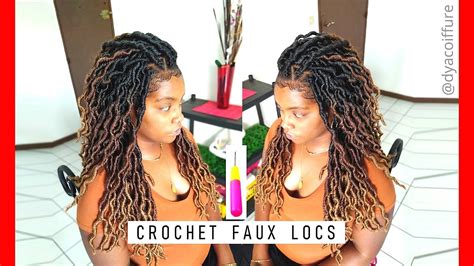 How To ★ Crochet Faux Locs Fausses Locks Au Crochet By Dya Youtube