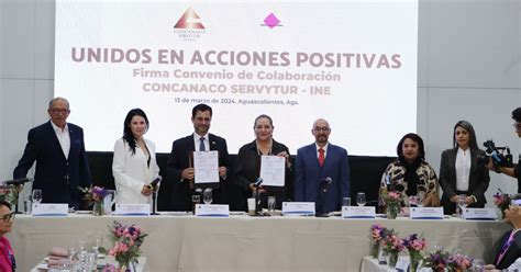 La Confederaci N De C Maras Empresariales Concanaco Servytur Y El