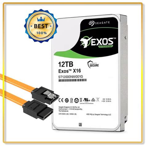 12 ТБ Внутренний жесткий диск Seagate (XJ)-EX-EL-0627 (ST12000NM001G ...