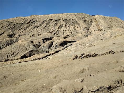 Rocks in the Crater of Mount Bromo Stock Photo - Image of crater ...