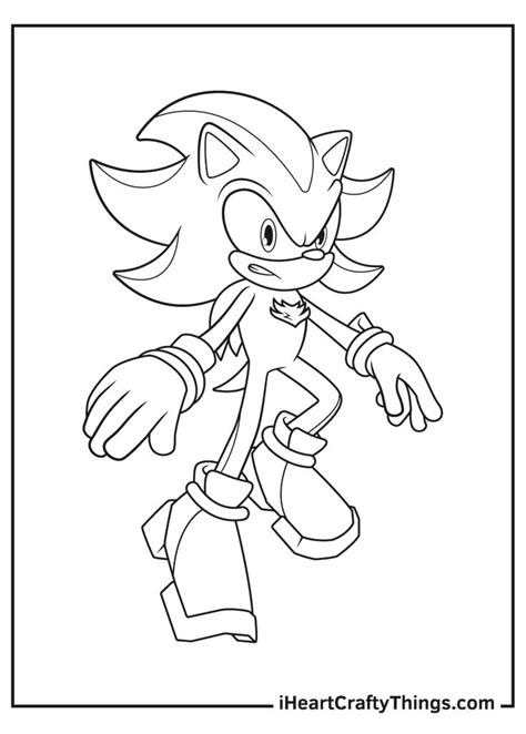 Shadow The Hedgehog Coloring Pages Coloring Pages Minion Coloring