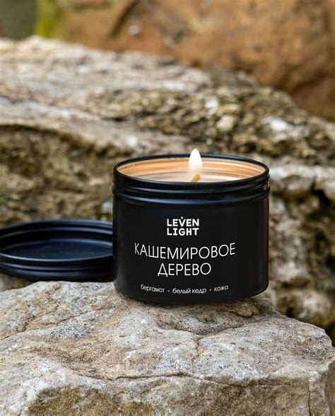 Свеча Кашемировое дерево - Leven Light