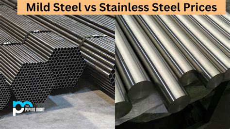 Mild Steel Vs Stainless Steel Prices What S The Difference