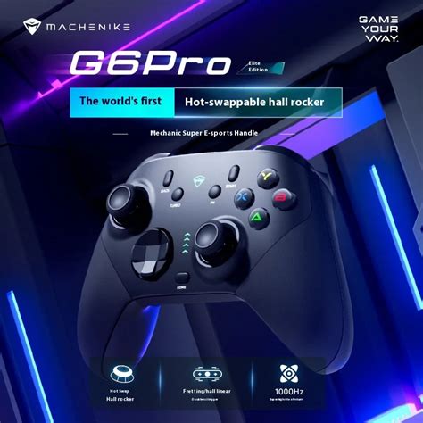 Machenike-G6-Pro-Wireless-Bluetooth-2-4g-Gamepads-With-Hall-Rocker-Six ...