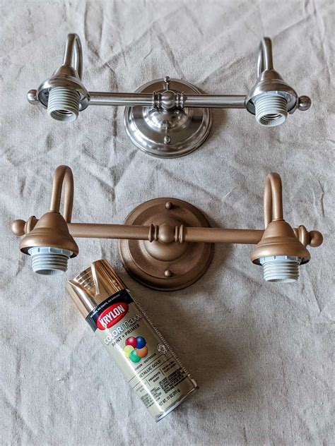 The Easiest Way To Paint A Light Use Spray Paint