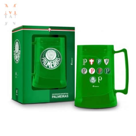 Caneca Gel Ml Congel Vel Escudos Do Palmeiras Oficial Madeiramadeira