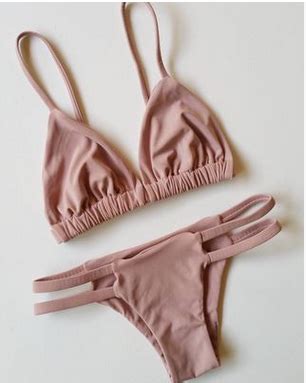 Sexy Pure Color Bikini Bikini Cs On Luulla