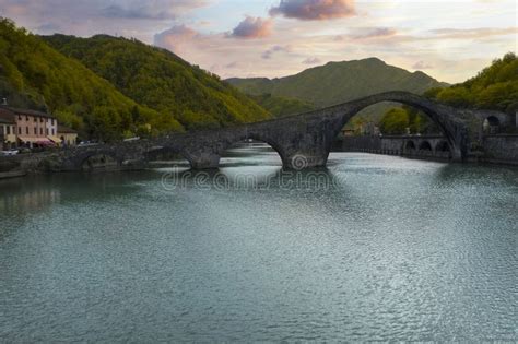 Aerial View of the Devil S Bridge Stock Photo - Image of bridge ...